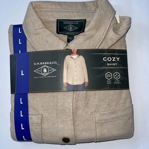 G.H. Bass & Co. Beige Cozy Shirt